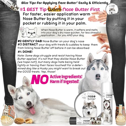 Image of The Blissful Dog Husky Unscented Nose Butter - Dog Nose Butter, 16 Ounce