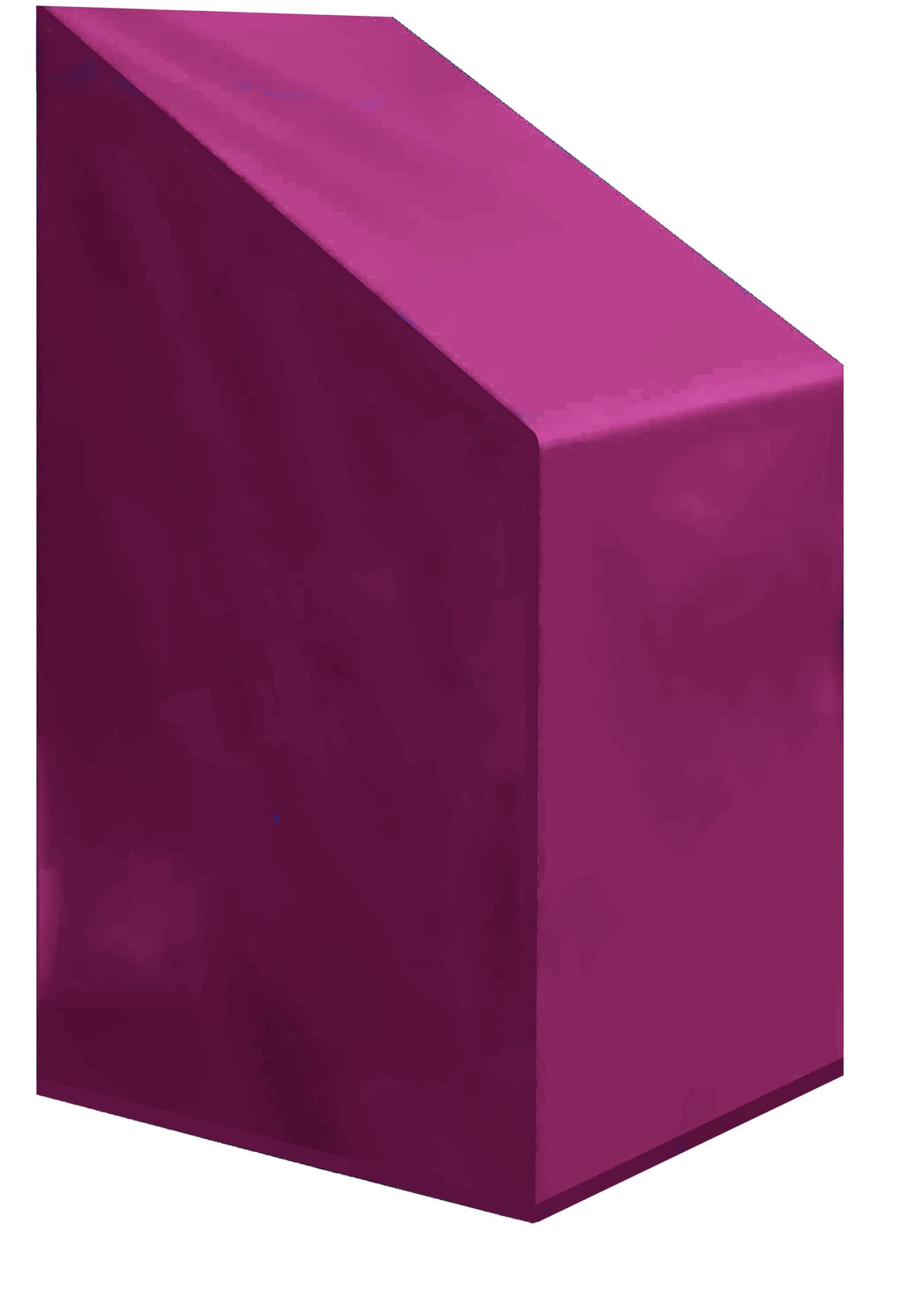 Kaufpirat Premium Tarpaulin Outdoor Garden Furniture Stacking Chairs60x75x75/100 cm Table and Chair Dust Cover Waterproof Patio Cover 900 D Polyester 6.000 mm Water Resistance 500 g/m², Bordeaux