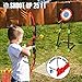 OWNONE 1 Bow and Arrow for Kids 4-6-8-12 Years Old, Archery Toy Set for Boys with LED Lights - Includes 2 Bows, 20 Suction Cup Arrows, 2 Quivers & Standing Target, Outdoor Toys for Kids Boys Girls