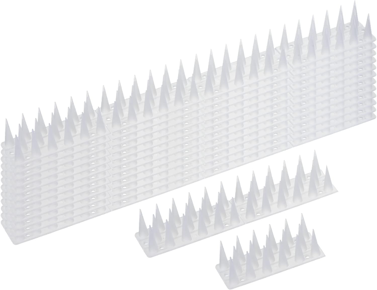 MECCANIXITY Bird Spikes 18 Inch Plastic Deterrent Spikes