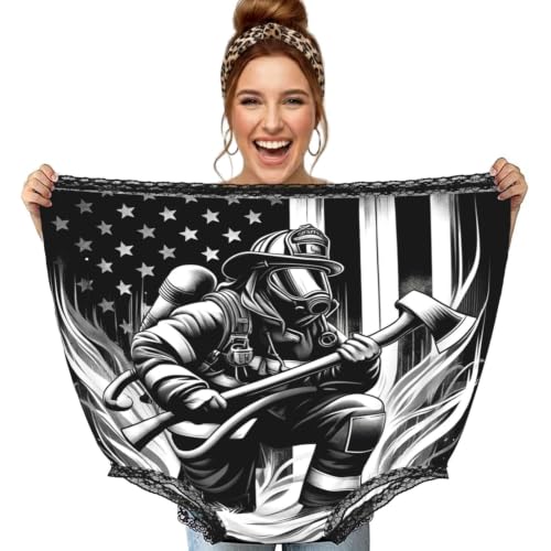 Culotte surdimensionnée Augenstern : idée cadeau drôle pour pompier américain