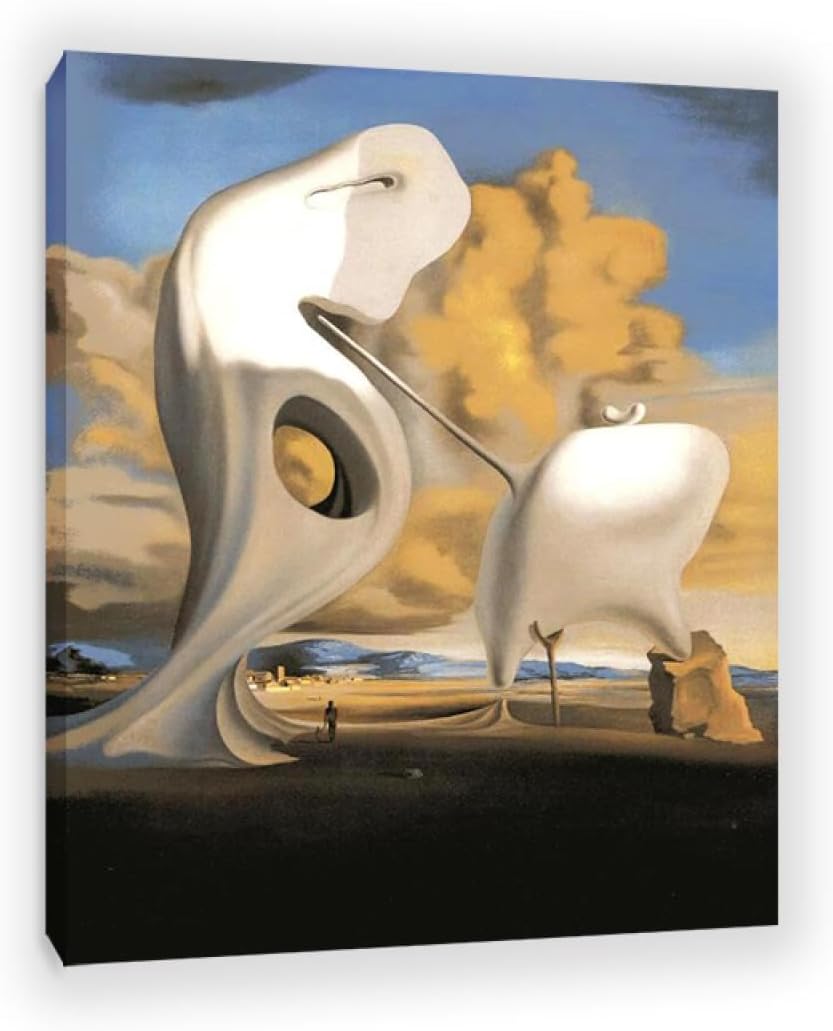 Famous Art Reproductions，Millet's Architectonic Angelus ，Poster Fine