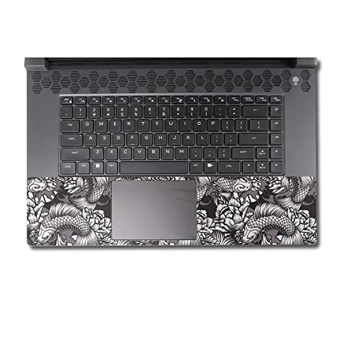 Image of MightySkins Skin Compatible with Alienware M17 R5 (2022) Full Wrap Kit - Angry Koi | Protective, Durable, and Unique Vinyl Decal wrap Cover | Easy to Apply & Change Styles | Made in The USA