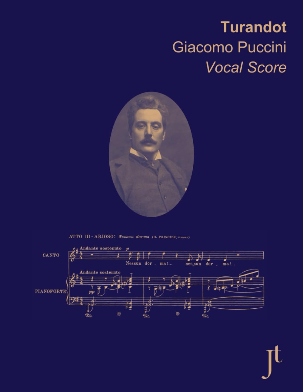 Puccini Turandot: Full bound vocal score for study and review