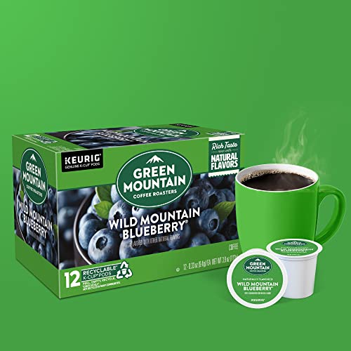 Image of Green Mountain Coffee Roasters Wild Mountain Blueberry Keurig Single-Serve K-Cup pods, Light Roast Coffee, 72 Count