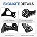 Front Lower Left & Right Control Arms w/Ball Joints Sway Bar End Links Tie Rod Ends Suspension Kit for 2006-2011 1.8L Honda Civic (12PCs)