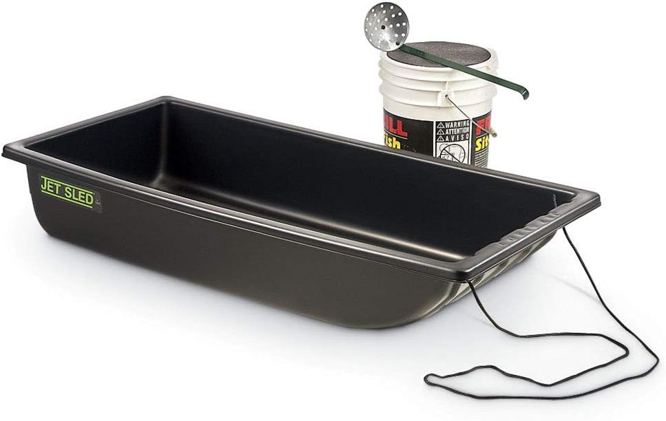Buy Shappell Jet Ice Fishing Sled, Large HeavyDuty MultiPurpose