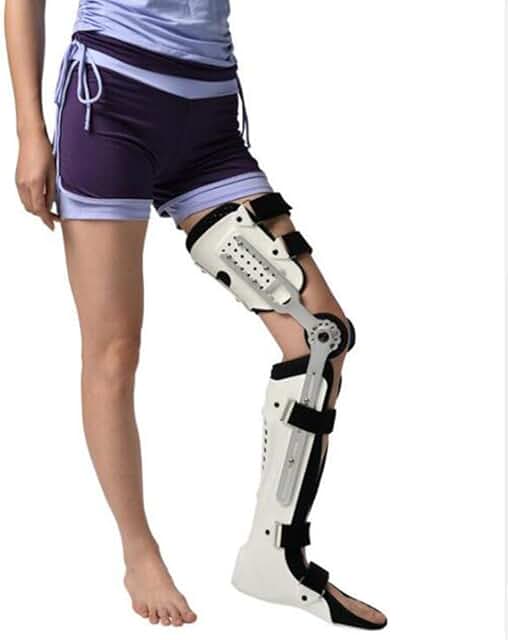 knee and ankle brace