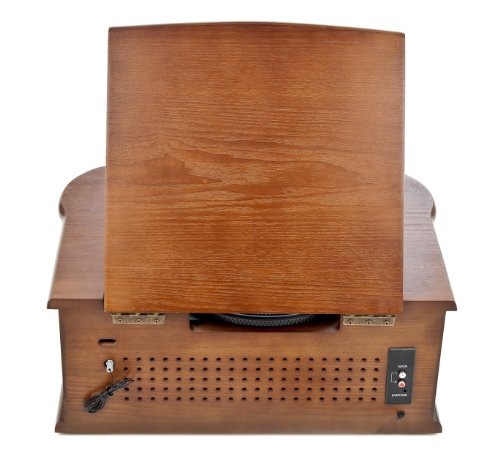 Dual NR Chaîne rétro Marron avec Radio Ondes Courtes et Moyennes, Lecteur CD-RW, MP3, Cassette, USB, Aux-in avec Tourne… - Les Beatles, Paul McCartney, John Lennon, RIngo Starr, George Harrison Dual NR Chaîne rétro Marron avec Radio Ondes Courtes et Moyennes, Lecteur CD-RW, MP3, Cassette, USB, Aux-in avec Tourne… – Image 8