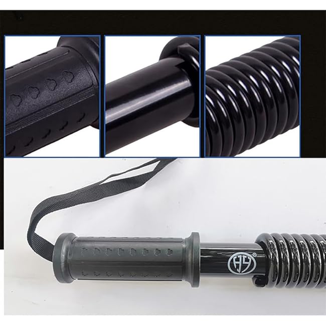 HAOYING Power Twister Bar Arm Shoulder Upper Body Chest Builder Strengthener Spring Exercise Bicep Blaster 20 kg - 110 kg