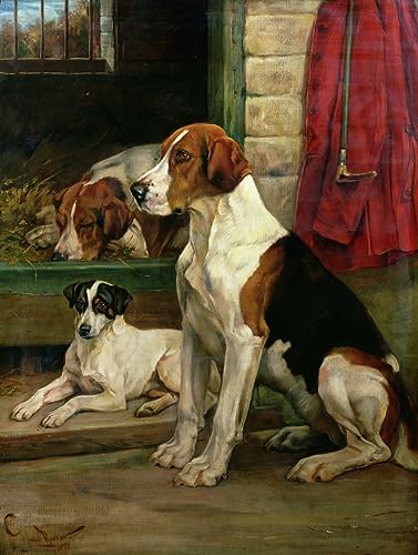 Peinture sur toile Wright Barker 60x90cm décoration Nordique haut de gamme