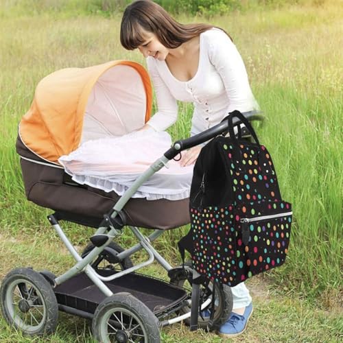 Sac à dos à langer pour femme avec rangements optimisés