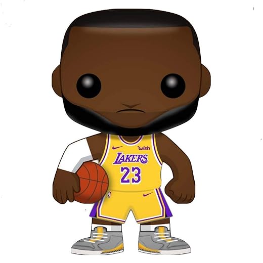 Pop! Funko Basketball Los Angeles Lakers Lebron James #52 Vinyl Figure Exclusive