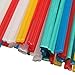 50pcs Plastic Welding Rods Welder Sticks PVC PP ABS PE for Car bumper Plastic Repair Hot Air Gun(Colorful)