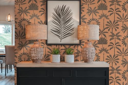 Papel pintado jungla exótica para crear un oasis tropical moderno en tu dormitorio u oficina 4