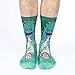 Good Luck Sock Men's Weed Smoking a Human Socks, Adult, Shoe Size 8-13