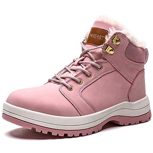 visionreast Womens Winter Warm Snow Boots Insulated Outdoor Hiking Shoes Fur Lined Booties