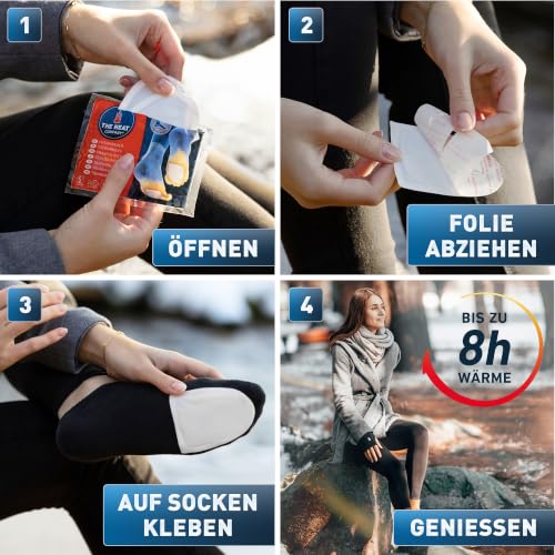 THE HEAT COMPANY Fußwärmer - EXTRA WARM - 8 Stunden warme Füße - klebend – Ansicht 3