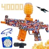 Splatter Ball Blaster Automatic, Electric Gel Ball Blaster, with 40000+ Water Beads and Goggles, for