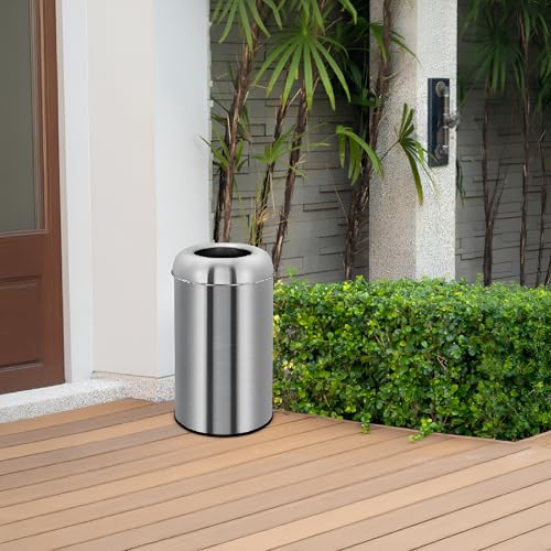 Caneca de basura de acero inoxidable 70L con cubeta interior miniatura 2
