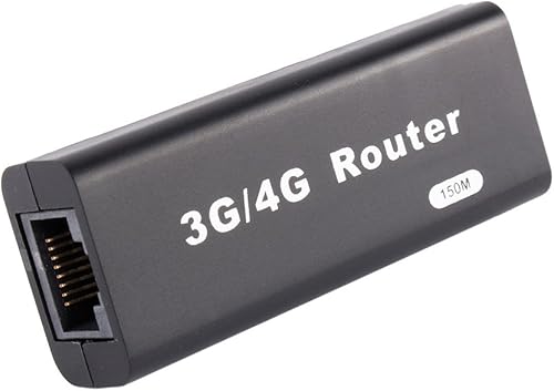 fosa1 Mini enrutador WiFi, adaptador de red USB 3G4G, punto de acceso WLAN, RJ45, micro USB, para la mayoría de dispositivos WiFi