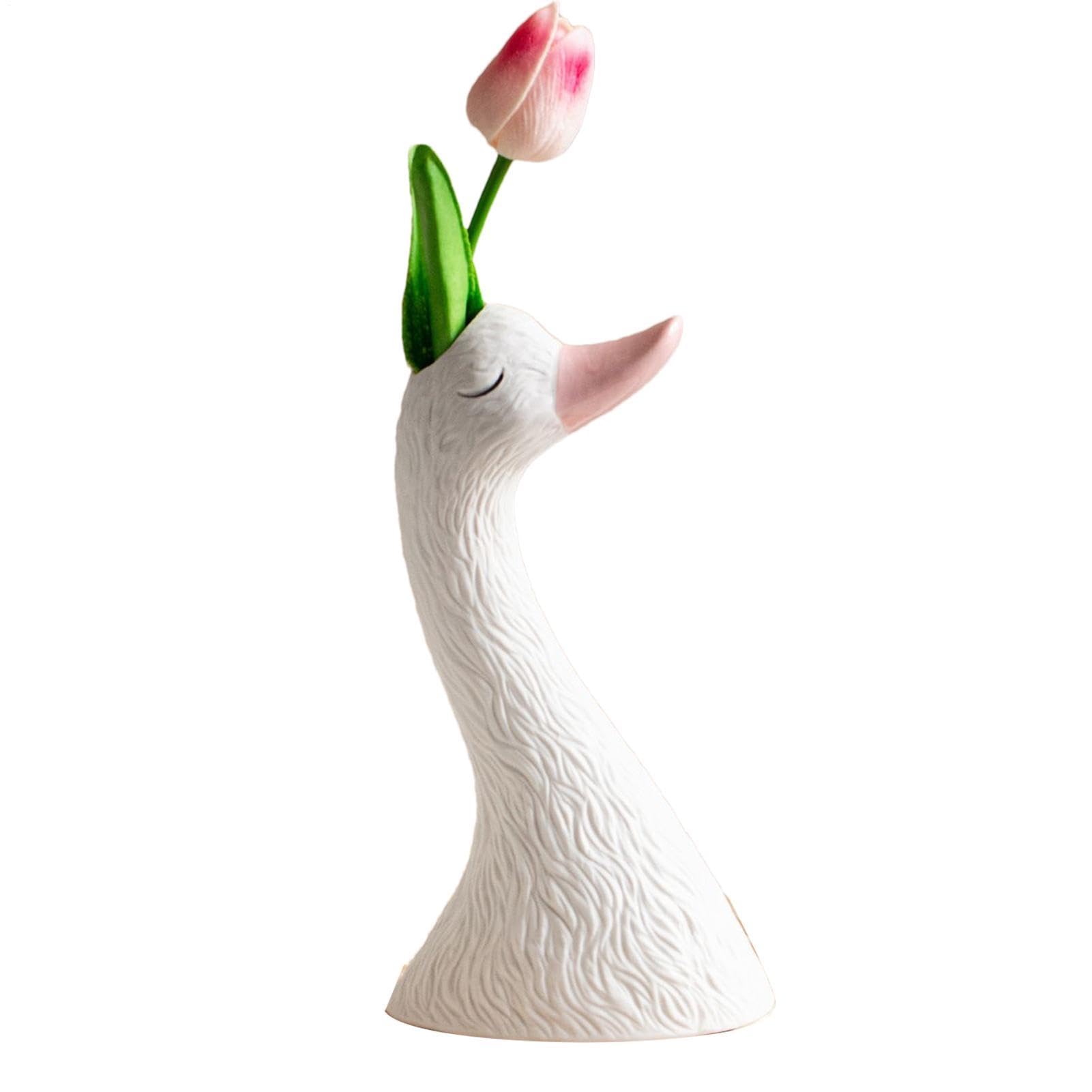 Escultura decorativa de mesa y jarrón de flores para un salón zen