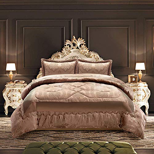 Lussuoso set 3 pezzi con copriletto trapuntato