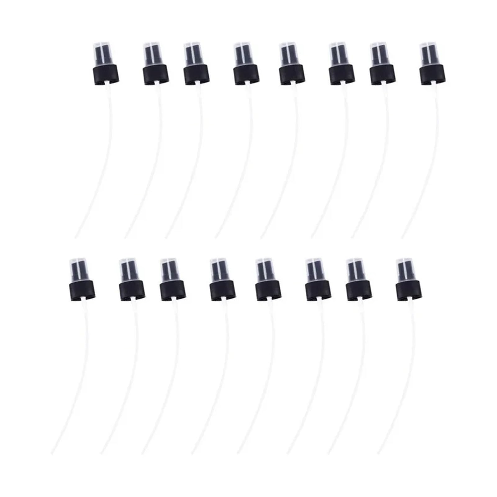 XIEHYA 40Pcs Spray Bottle Replacement Pump Oils Sprayer Tops For Fine Mist Cosmetic Atomizer 24mm For Bottles