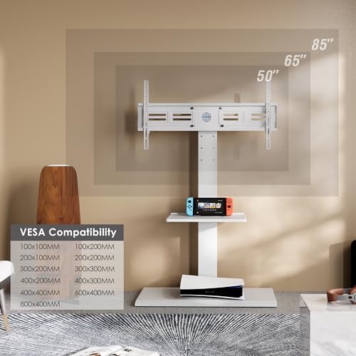 FITUEYES Universal TV Stand with Iron Base for 50-85 inch, TT208-EU - Image 8