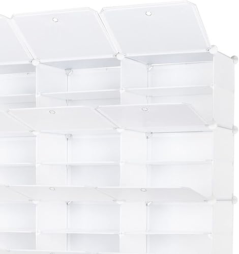 Miniatura 7 de Organizador de zapatos resistente caja de zapatos apilable que ahorra espacio, caja de zapatos transparente a prueba de polvo, caja de zapatos