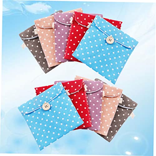 Bolsa portátil para almacenamiento de toallitas SHERCHPRY 10 piezas miniatura 2
