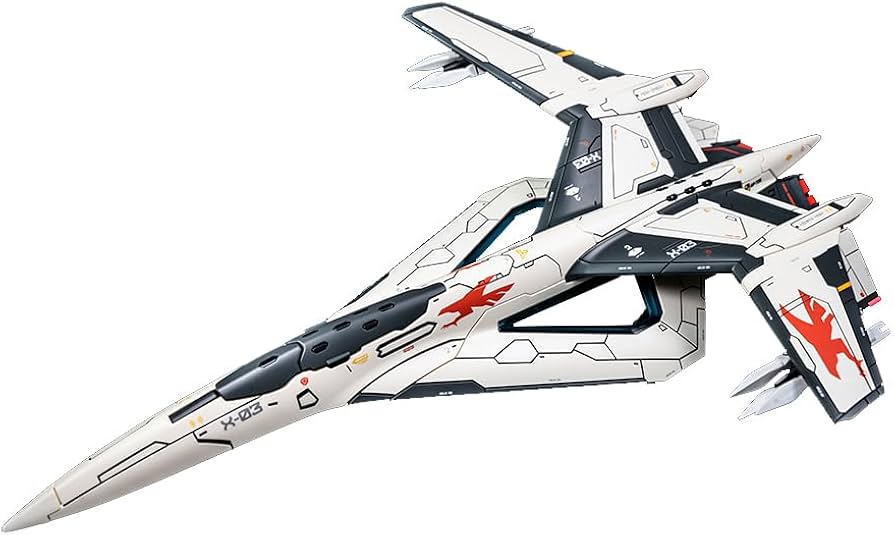 Amazon | HOBBY MIO 南天門計画 玄女III式空天戦闘機 X-03 隊長機 1