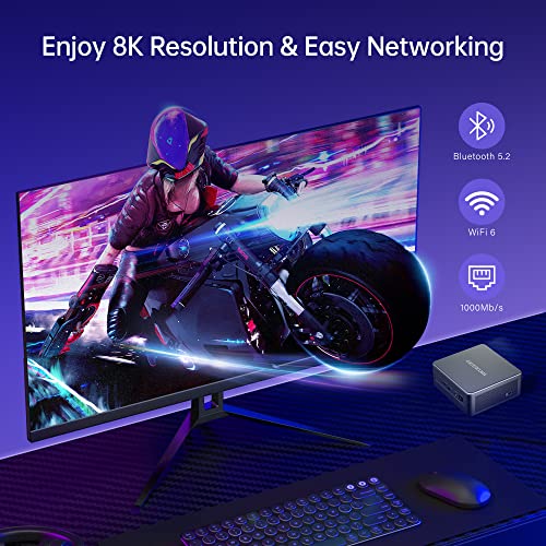 Geekom Mini Pc Mini It11,Intel Core I7-11390H Mini Computers (8 Threads, Up To 5.0 Ghz),16Gb Ddr4/512Gb M.2 Ssd Windows 11 Pro Small Desktop Computer,Support 8K Uhd/Wifi 6/Bluetooth 5.2/Usb4.0 #TOP3