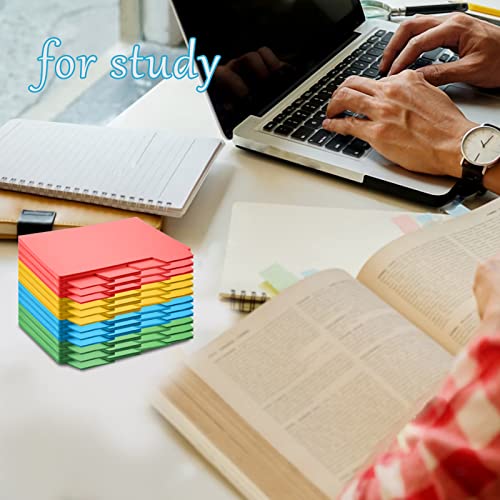 96 Pcs 5”×8” Tabbed Index Cards Guides Index Cards Guide Dividers The Blank Index Cards Guide Color Note Cards With Blank Tabs For Studying Working Office School Business Home Supplies #TOP5