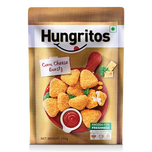 5 Nutritious Healthy Breakfast Ideas 32 Hungritos Corn Cheese Burstz | 45% Real Cheese | Crispy and Chees...
