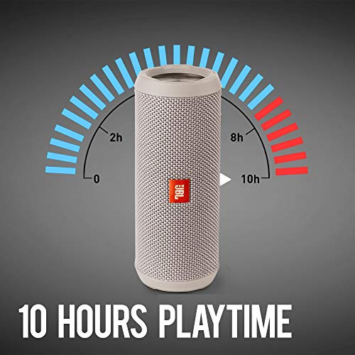 Image of JBL Flip 3 Portable Wireless Speaker with Powerful Bass & Mic (Grey)