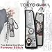 Cyberpink Tokyo Ghoul Keychain 4-in-1 | Anime Tag with Straps | Gothic Punk Accessory