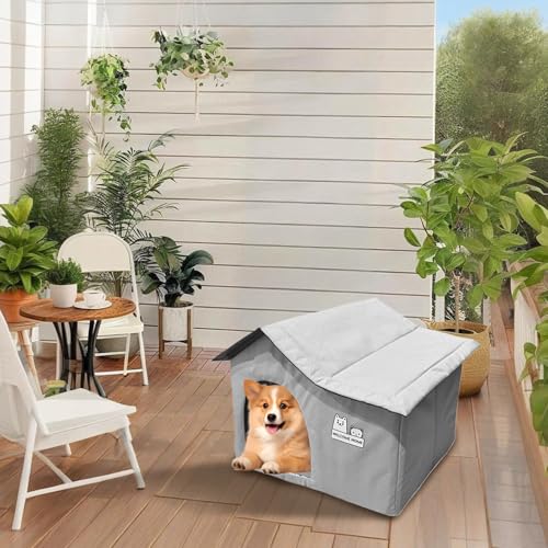Maison pour chat pour l'extérieur et l'intérieur parfaite au jardin - 3