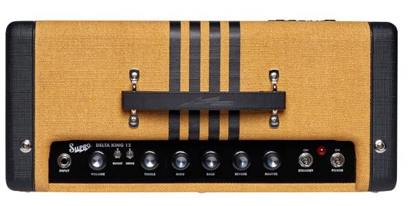 Amazon.co.jp: SUPRO（スプロ） Delta King 12 Tweed & Blackギター 