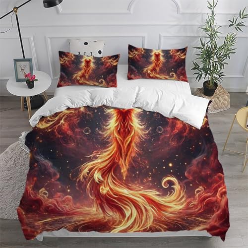 Housse de couette King 220x240cm microfibre animaux imprimé 3D