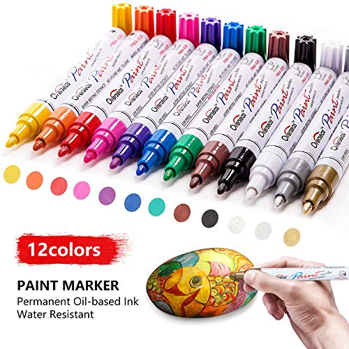 Paint Pens Paint Markers on Almost Anything Never Fade Quick Dry and Permanent