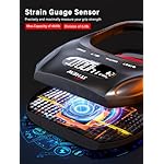 JTHEW Grip Strength Tester Trainer - Electronic Hand Dynamometer of 400lbs/180kg & Grip strengthener with Adjustable Resistance for Sports - Image 3