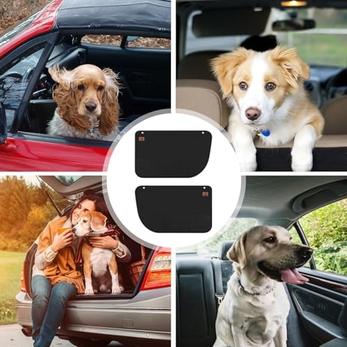de porta de carro para cachorro, tampa de porta de carro para animais de estimação - de porta anti-r