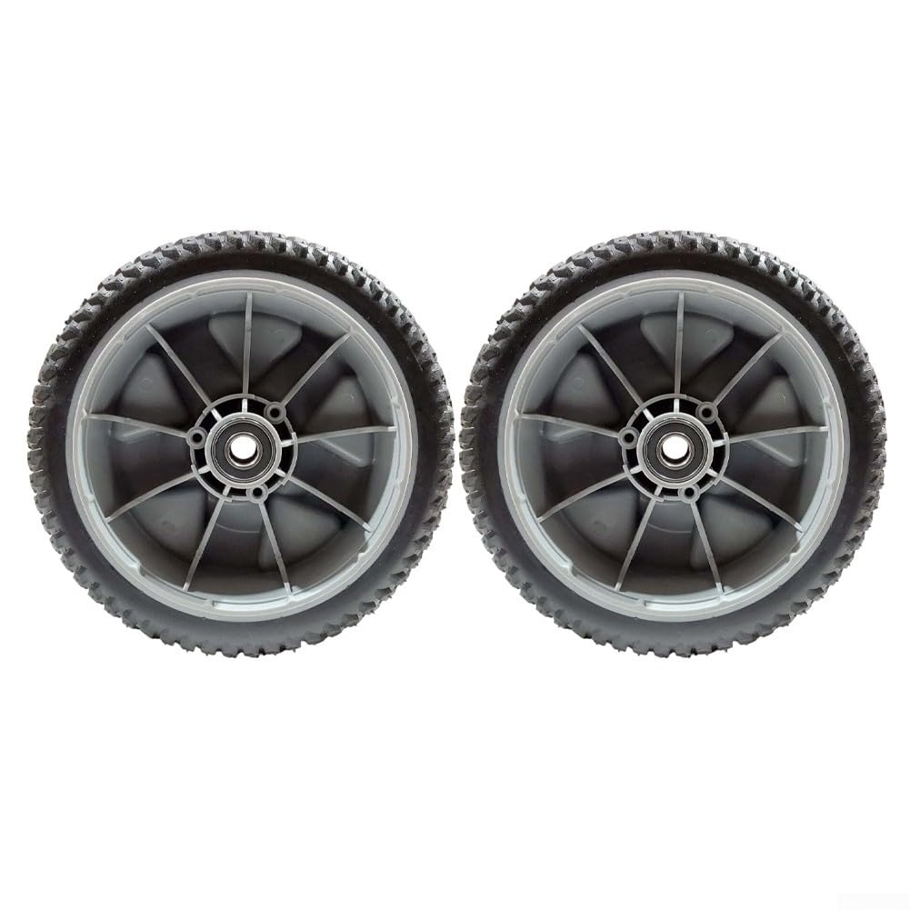 Ruota anteriore di ricambio da 20,3 cm, compatibile con Toro 125-2510, adatta per modelli di tosaerba TIMEMASTER, design per una facile installazione e una migliore manovrabilità (2 pezzi)