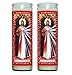 Gifts by Lulee, LLC Set of 2 Divine Mercy Prayer Candles 2 Veladoras De La Divina Misericordia