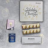 Bulbrite Holiday Cheer Box, Complete 13pc Festive Lighting Kit Includes Bulbrite Solana WiFi Smart Bulb, 14’ Indoor/Outdoor Globe String Lights, 10’ Fairy Lights
