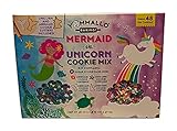 Yummallo Mermaid VS Unicorn Cookie Kit Makes 48 Cookies
