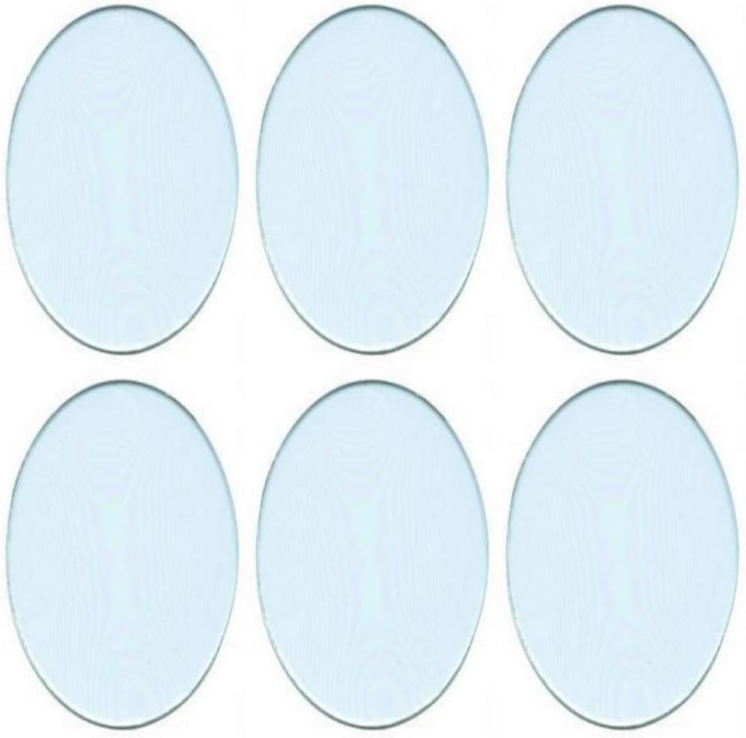 Dia 35mm X 2MM Glass Lens For Replacement Flashlight glass lens 5PCS/Lot