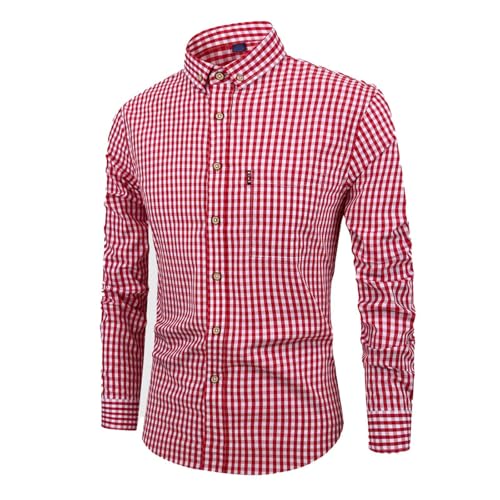 Chemise traditionnelle Oktoberfest ajustée finitions premium