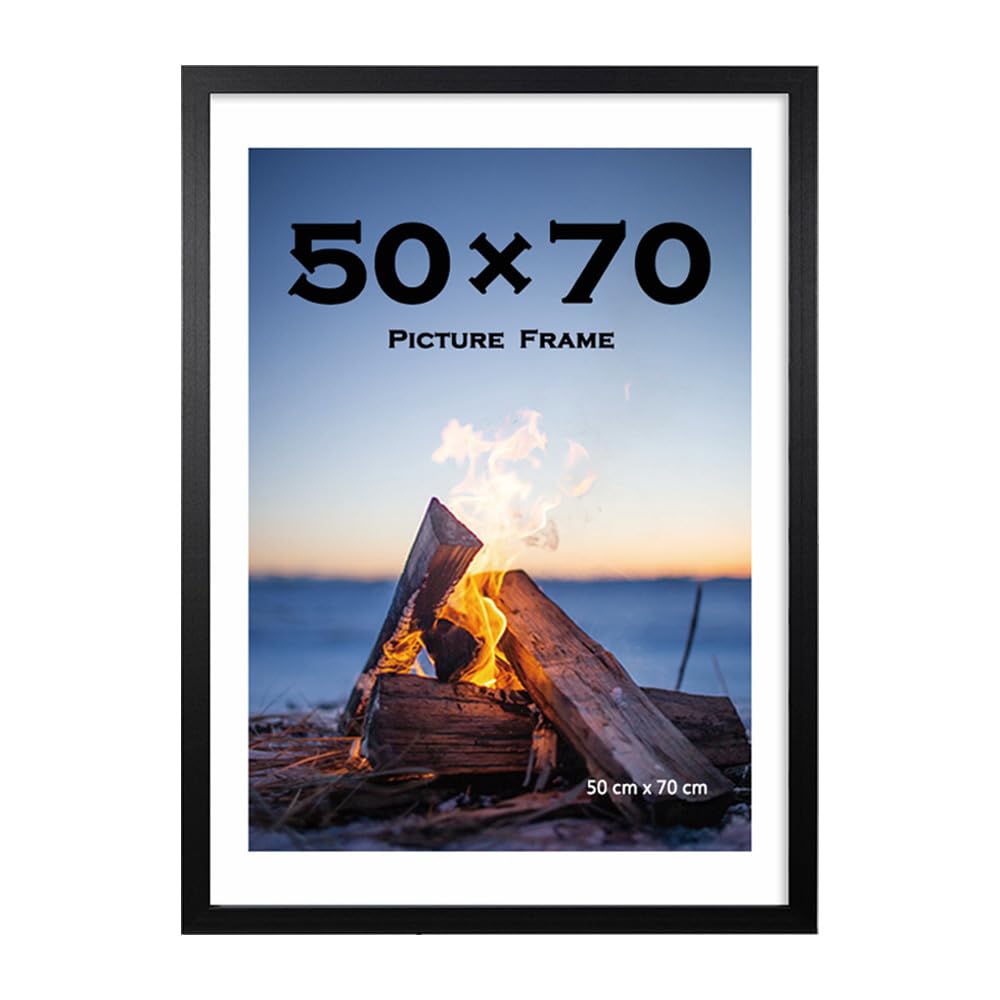 Scholar Tree Black 50x70cm Picture Frame,1 Pack, Wall Hanging Photo Frame